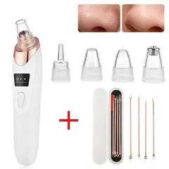 OEM - Set de Belleza Facial: Succionador de Grasa Y 4 Agujas de Extracción Profesional