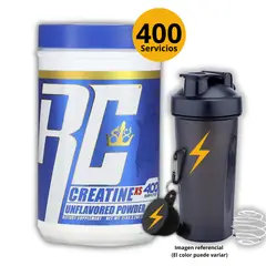RONNIE COLEMAN - Creatina 1 Kg - Monohidratada + shaker + portasuplementos