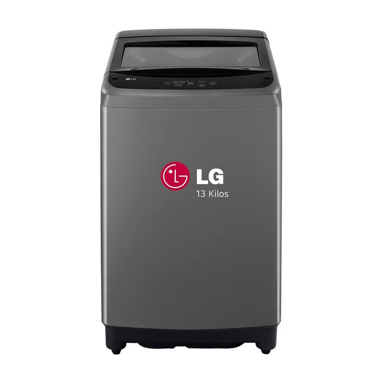 LAVADORA 13KG CARGA SUPERIOR TURBODRUM WT13BVTB NEGRO CLARO
