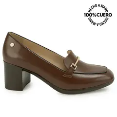 Viale - Zapato Mocasín Casual DAYA-2616 Marron Cuero
