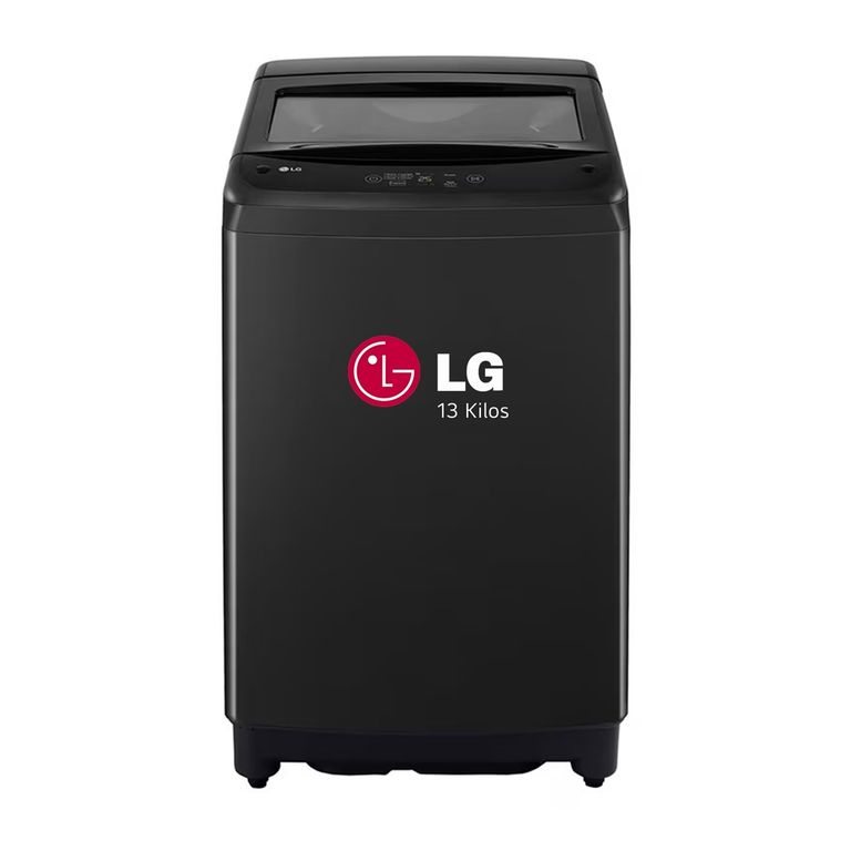 LAVADORA 13KG CARGA SUPERIOR CON TURBODRUM WT13OBVTB ONYX NEGRO