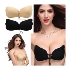 GENERICO - Brasier Invisible Push Up Con Adhesivo