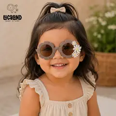 LUCALAND - Lentes de sol margaritas de colores