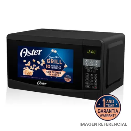 Horno Microondas 20L con Grill Negro POGKEW2702G