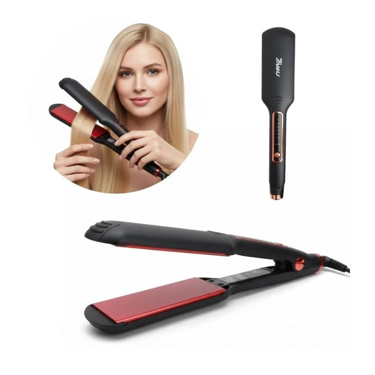 Plancha Para Cabello Alisador 220ºC Placa Cerámica Profesional