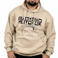 GENERICO - CASACA ESTAMPADO VINTAGE CON CAPUCHA - CAR TOON