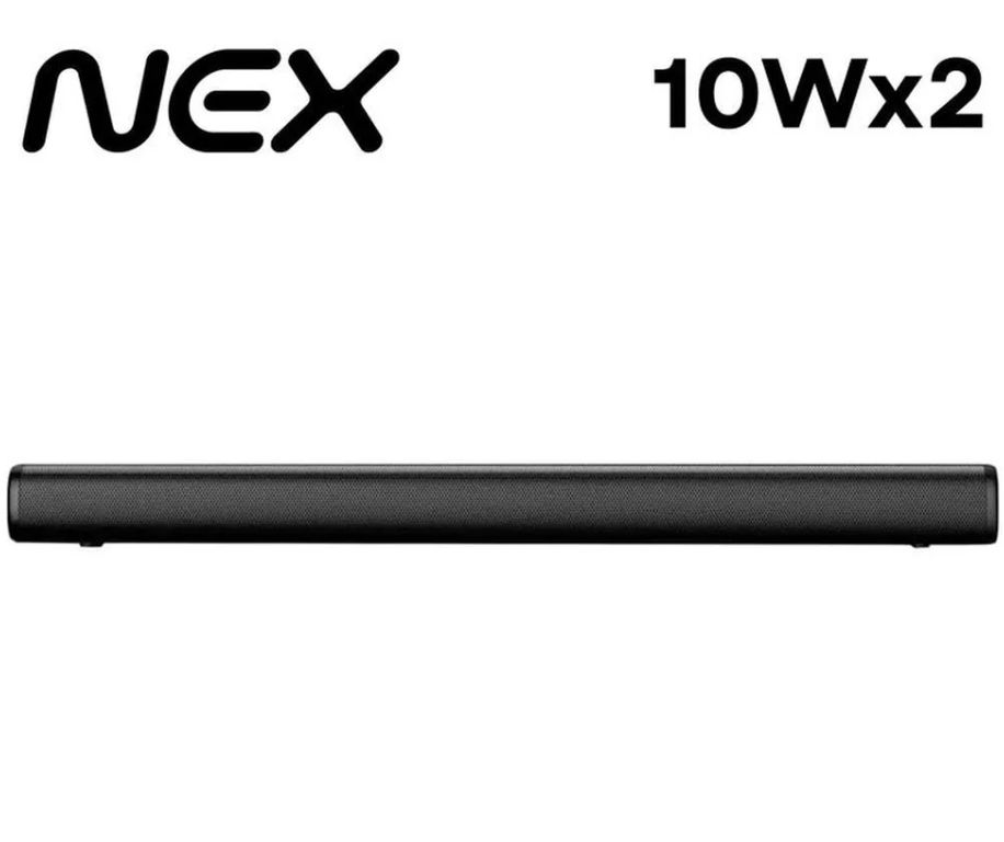 Soundbar Digital 2.0 20W RMS Negro