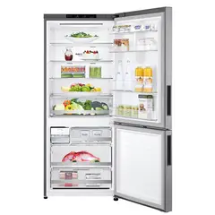LG - REFRIGERADORA BOTTOM FREEZER 408L MULTI AIR FLOW GB41BPP PLATEADO