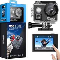 AKASO - CAMARA DEPORTIVA V50 Elite 4K60fps CON ACCESORIOS