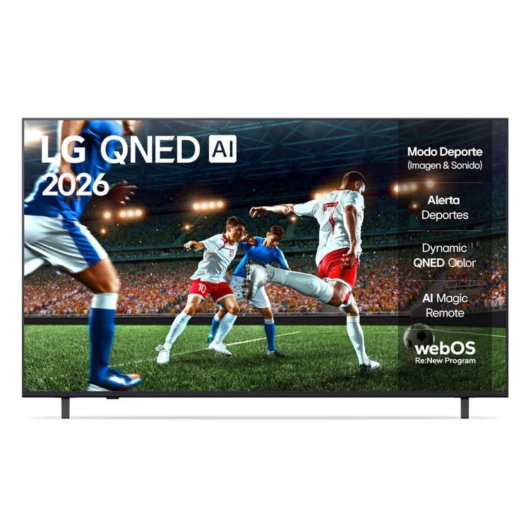 TELEVISOR QNED 55” 4K UHD SMART TV CON AI 55QNED73ASA 2026
