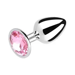 JOTA STORE - Consolador Dilatador Plug diseño circular - Rosa - M