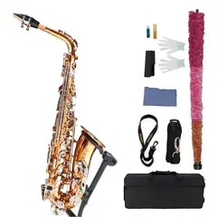 CALIFORNIA - Saxo Alto Original Dorado Llaves Niqueladas CAL1022