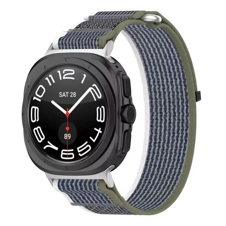 CORREA DE NYLON PARA SAMSUNG GALAXY ULTRA 47 MM GRIS