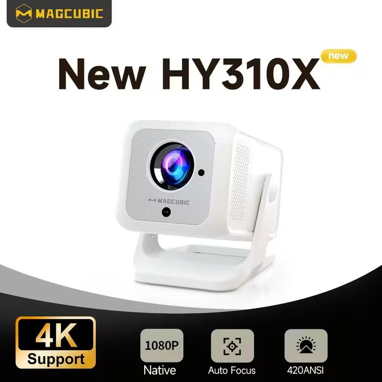 Proyector Hy300 X Magcubic 4K 420Ansi Smart AutoFocus Android14 2026