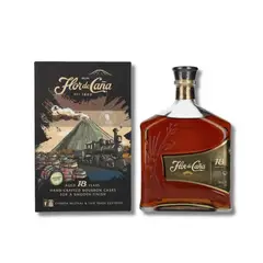 FLOR DE CAÑA - Ron 18 años 750mL + Caja - D