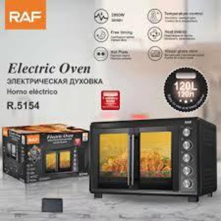 HORNO ELÉCTRICO DE 120 LITROS DOBLE PUERTA