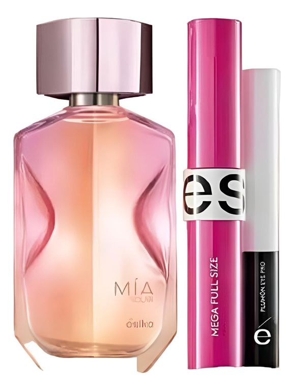 Mia Solar Perfume De Mujer Con Rimel Y Delineador Ojos