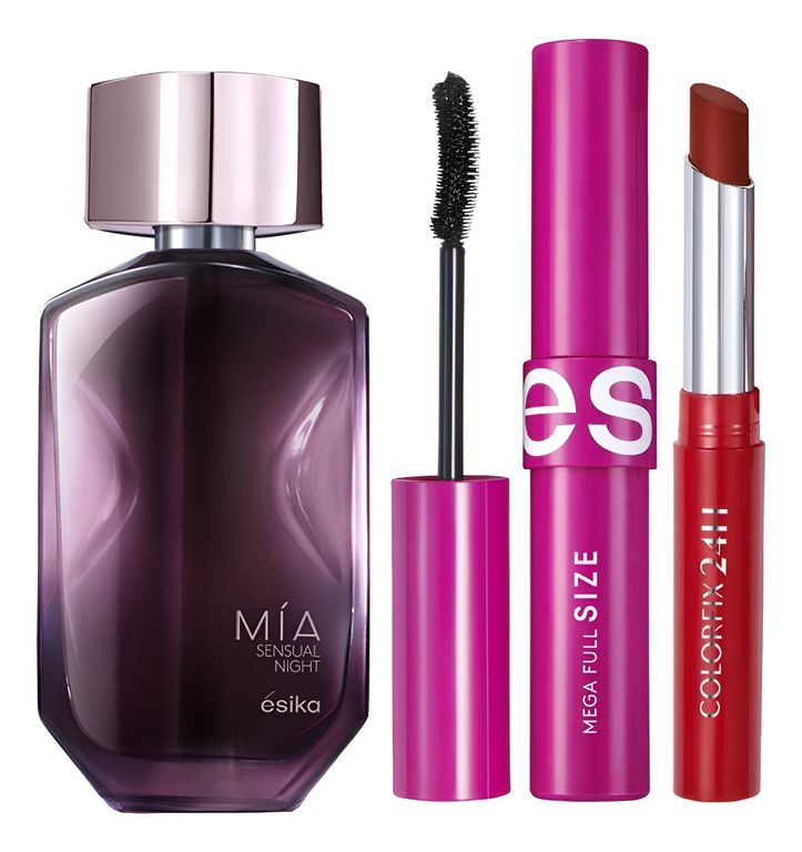 Mía Sensual Night Perfume De Mujer Con Labial Y Mascara