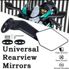 UNIVERSAL - ESPEJO DIAMANTE ALERON DEPORTIVO