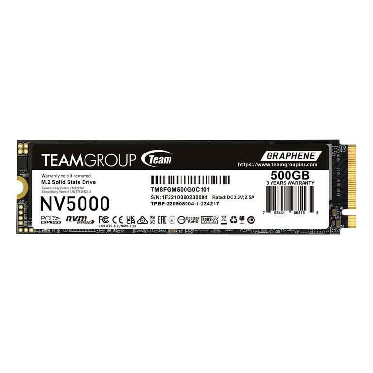Disco Solido SSD NV5000 500GB M2 2280 PCIe 4.0