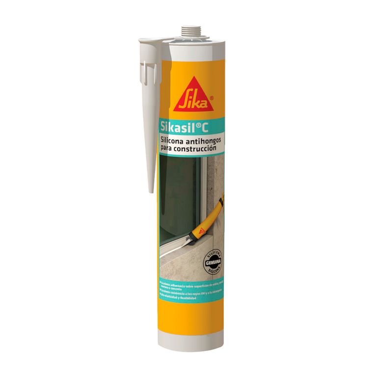 Silicona neutra para Construcción Sikasil® C 280ml transparente