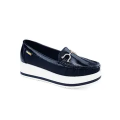 Via Uno - Mocasin 3J8928-5 Navy - Mujer