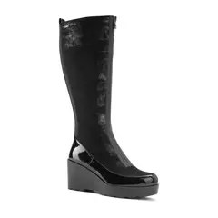 Via Uno - Bota Df2201-F2867 Black - Mujer