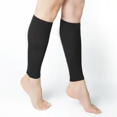 BLUFLEX - Mangas de Compresión 23-32 mmHg Negro L-XL