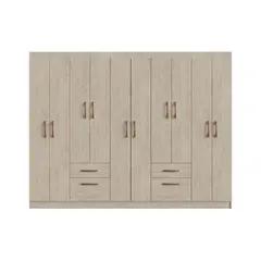 MASIVA HOME - Ropero Akai 10 puertas Beige -