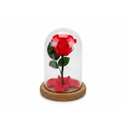 AIROSA - Cúpula Real de vidrio rosa Roja