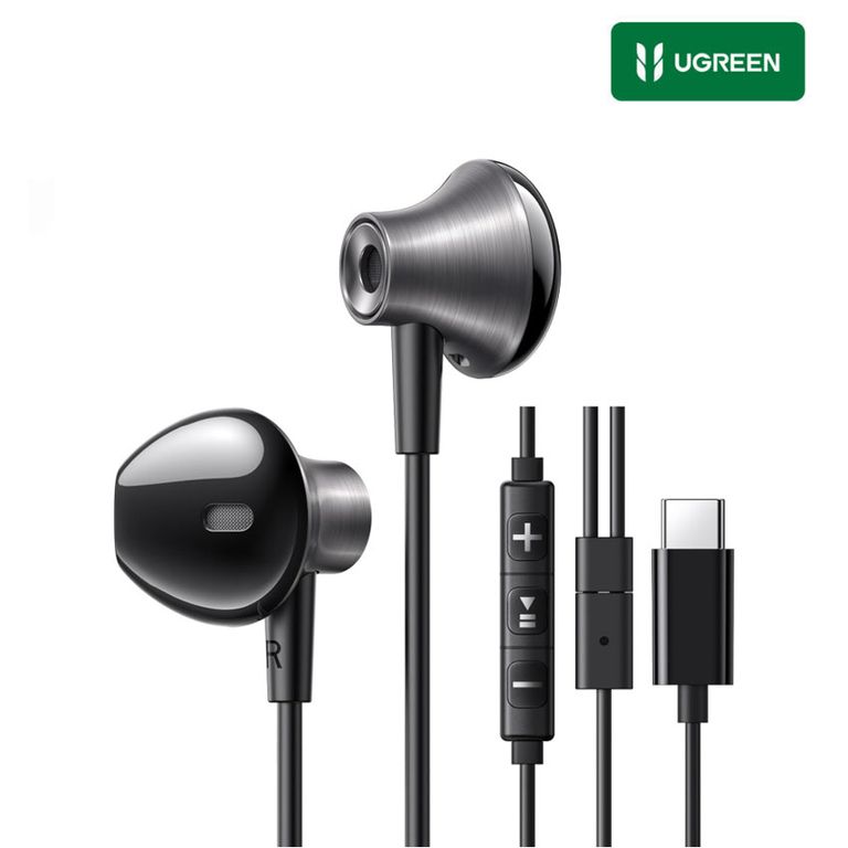 Audifonos USB-C Hi-Fi, Semi-in-Ear, Microfono Para iPhone 17, Galaxy S25, Xiaomi