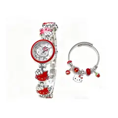 PUREPOWER - Conjunto de Reloj de pulsera y pulsera de regalo para pequeños, niñas, adultos de todas las edades