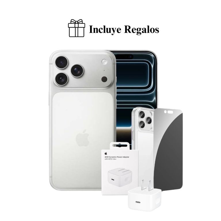 IPhone 17 Pro Max 512GB (eSIM) + Cubo de 40W + Regalo