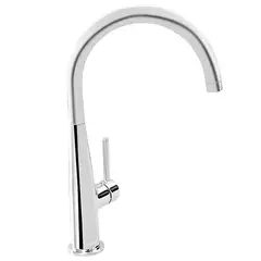 HELVEX - Monomando E-310 para Fregadero, Chorro Fijo, Cromo