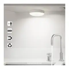 GENERICO - Luces Led con Sensor de Movimiento Recargable X3