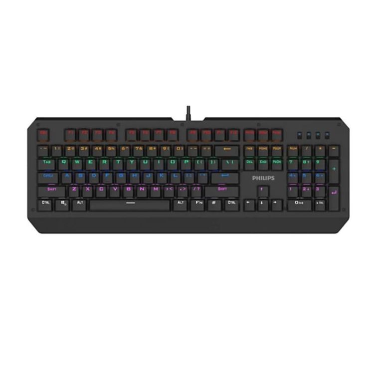 Teclado Gamer SPK8413 - Mecánico RGB - Negro
