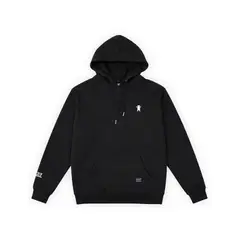 GRIZZLY GRIPTAPE - POLERA HOODIE EMBROIDERED OG BEAR BLACK
