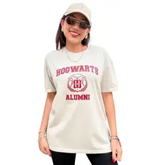 ENGELL - POLO OVERSIZE HOGWARTS PLATA