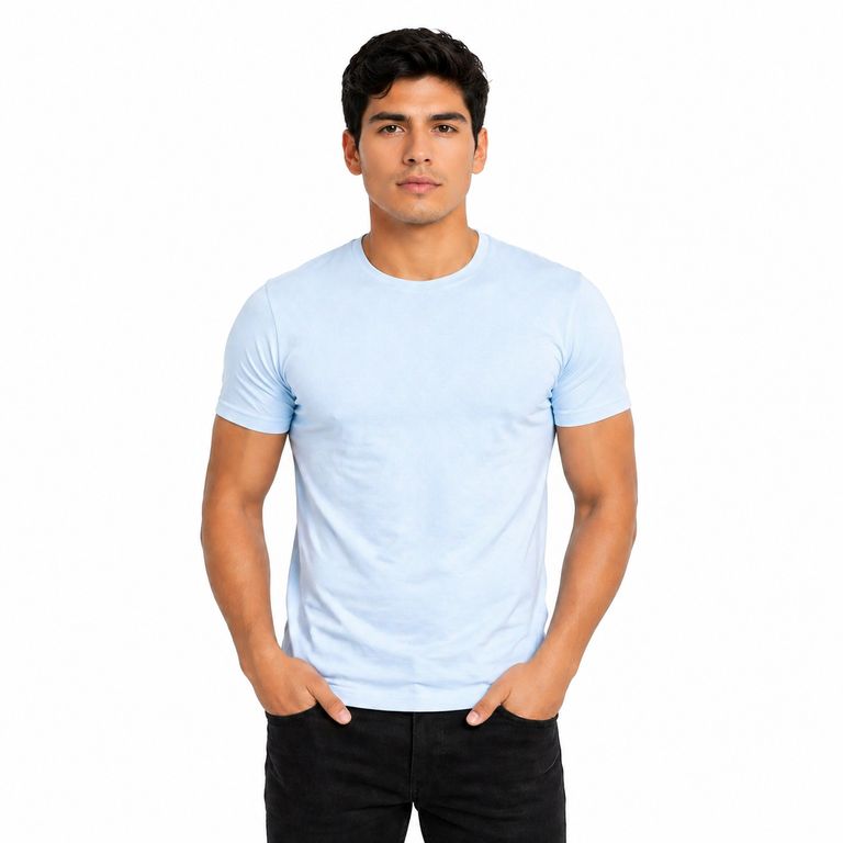 Polo basico slim fit para caballero