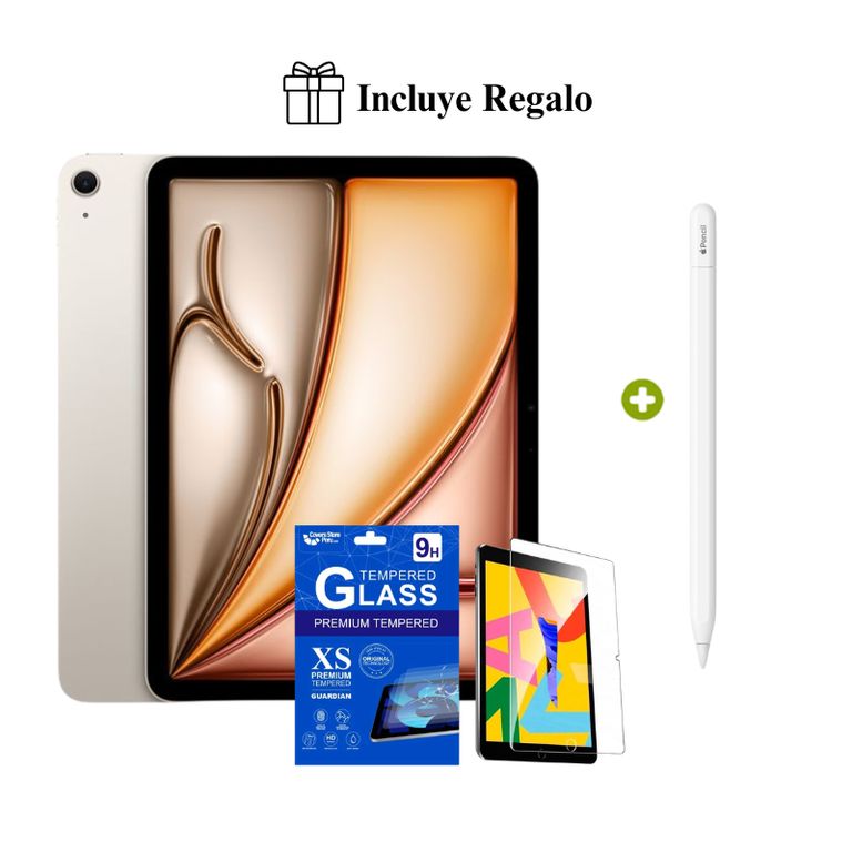 IPad Air 11″ Chip M4 Wifi 128GB - Starlight ( 2026 ) + Pencil (USB-C) + Regalo