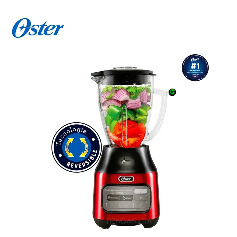 LICUADORA 1.5 LT REVERSIBLE BLSTPEG-CRT- ROJO