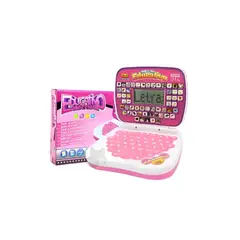 OEM - Mini Lapto Educativo Con Mouse Niña Rosa