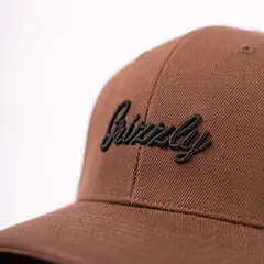 GRIZZLY GRIPTAPE - GORRA CAPS CURVO COFFEE BLACK