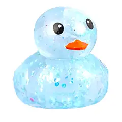 GENERICO - Squishy con Escarcha Pato Modelo 2