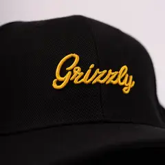 GRIZZLY GRIPTAPE - GORRA CAPS CURVO BLACK YELLOW