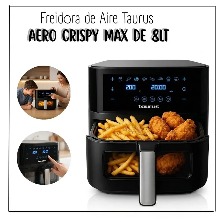 Freidora de Aire Crispy 8 LT - PE9900230A
