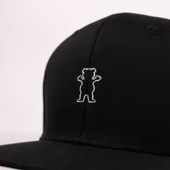GRIZZLY GRIPTAPE - GORRA CAPS OUTLINE OG MINI BEAR UD BLACK WHITE