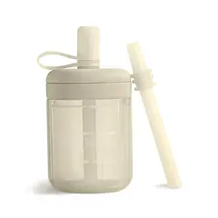 VERSATINO - Vaso Evolutivo con Doble Sorbete - Beige