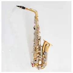 CALIFORNIA - Saxo Alto Original Dorado con Llaves Niqueladas CAL1022
