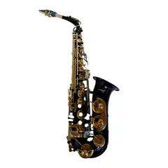 CALIFORNIA - Saxo Alto Original Negro con Llaves Doradas
